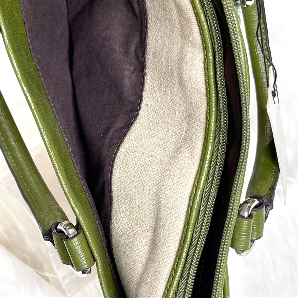 🌟SOLD KNOMO Tote SLEEK Crossbody Handbag Professional looking READY FOR BUSneat - Picture 7 of 16